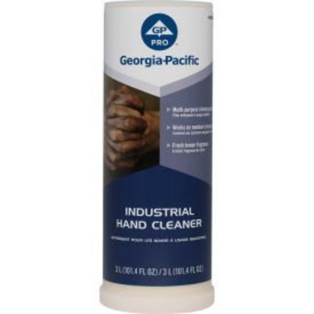 Georgia-Pacific Georgia-Pacific Medium-Duty Paste Industrial Hand Cleaner Dispenser Refills, Lemon, 4 Bottles/Case 44626